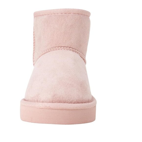 bebe Girls’ Winter Boots - Faux Shearling Ankle Booties - Platform Short Boots - Picture 6 of 7